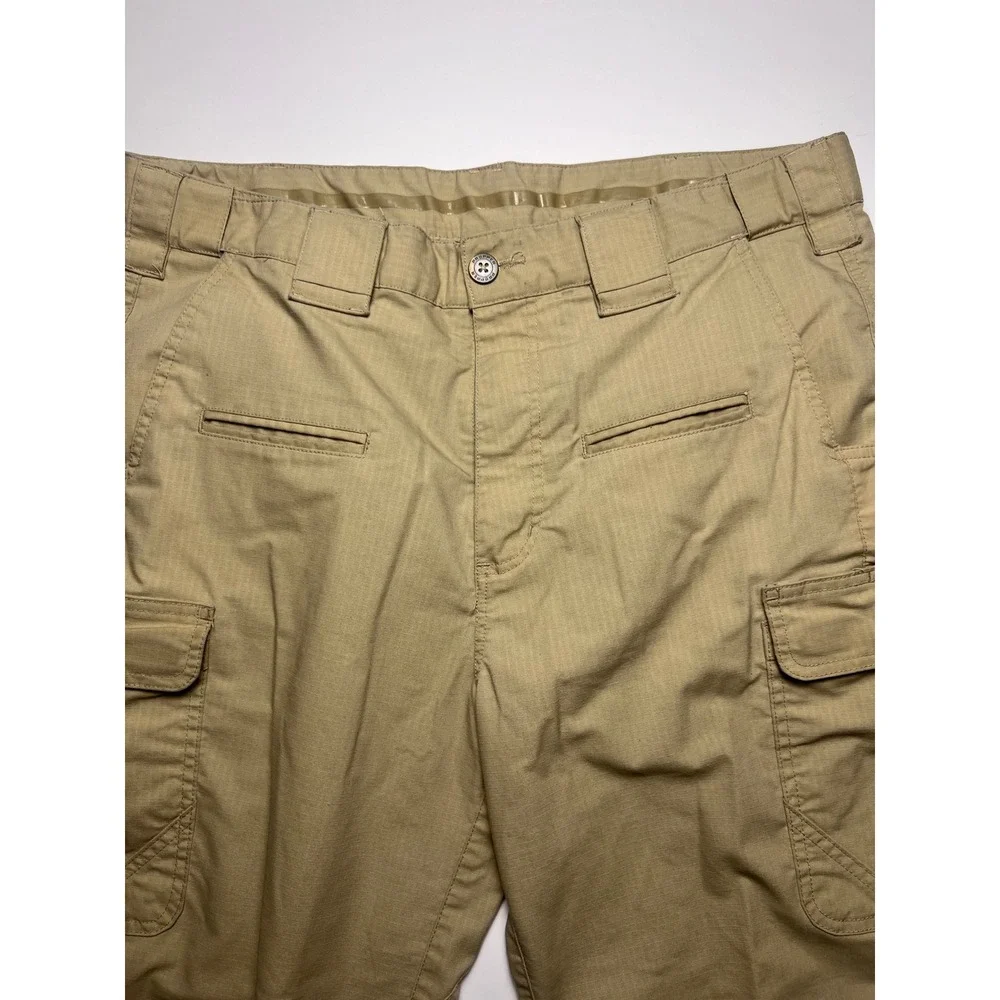 Propper Tactical Cargo Pants Mens 36x32 Khaki Tan Ripstop Multi Pocket Workwear